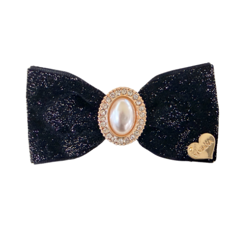 千鳥格子ファーバレッタ