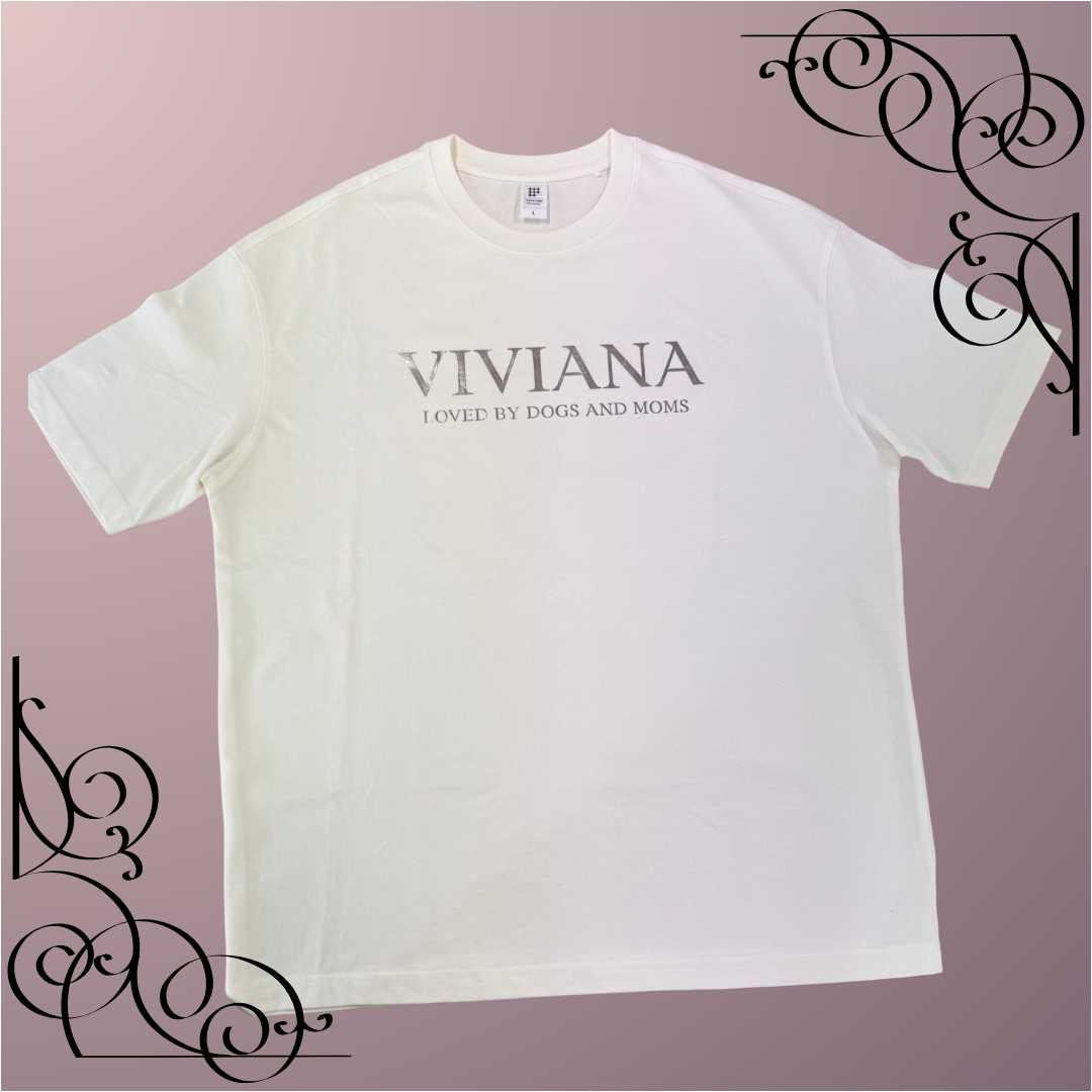 Tシャツ ミラーロゴ White