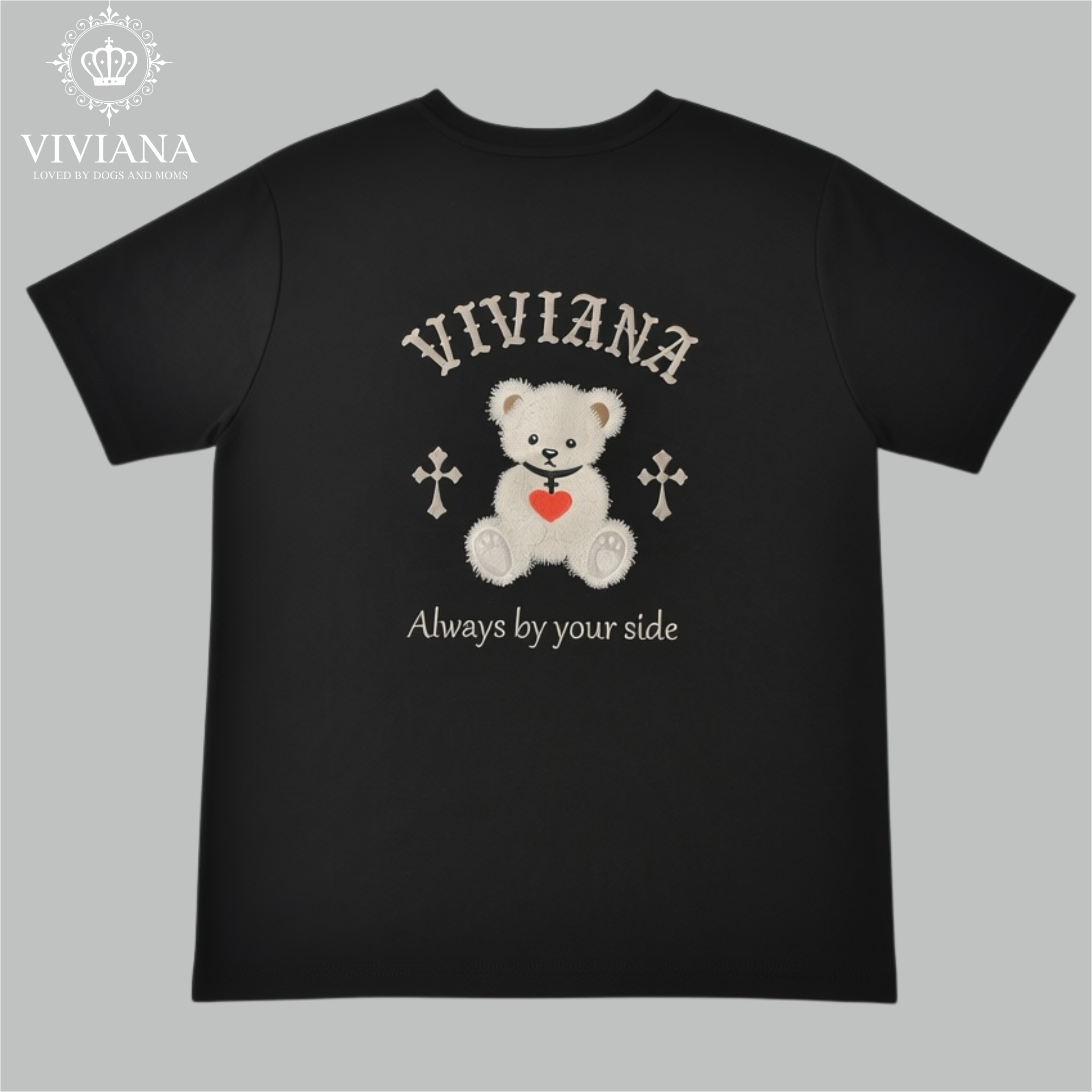 テディベアTシャツ Black
