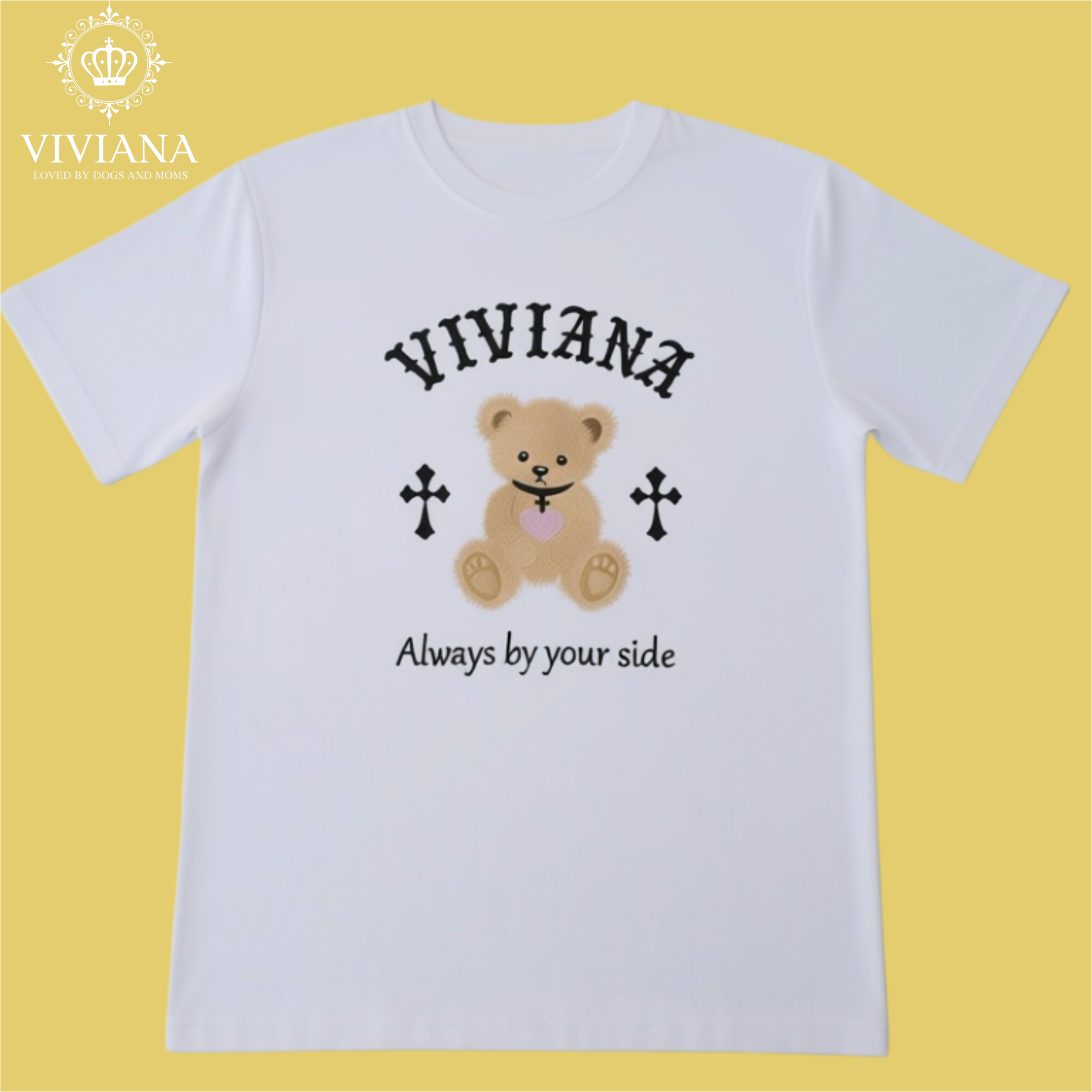 テディベアTシャツ White